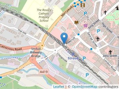 Stroud & Swindon Bldg. Society - Map