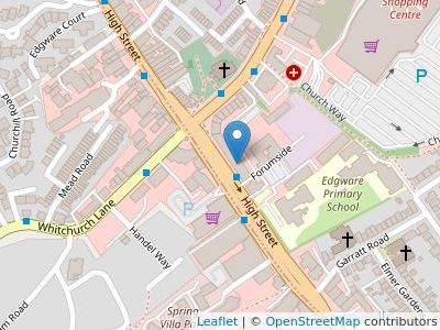 Farmar Miller Rabin Gordon (incorporating Rubens Rabin & Co) - Map