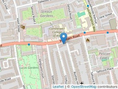 London Borough Of Southwark - Map