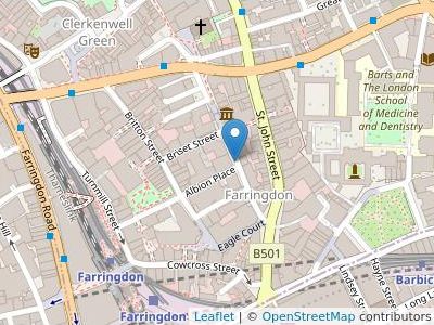 Kingsley Napley - Map