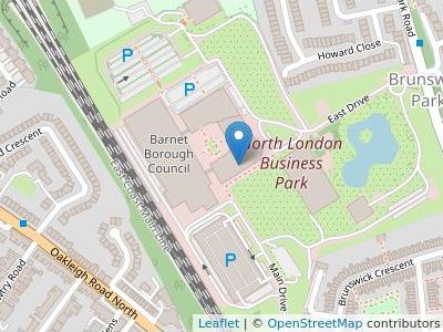 London Borough Of Barnet - Map