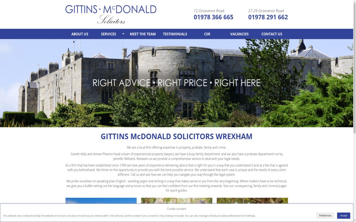 https://www.gittins-mcdonald.co.uk