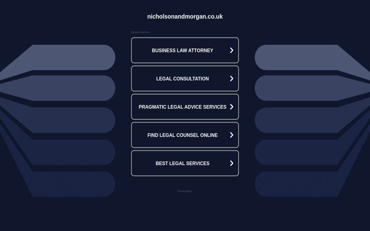 https://www.nicholsonandmorgan.co.uk