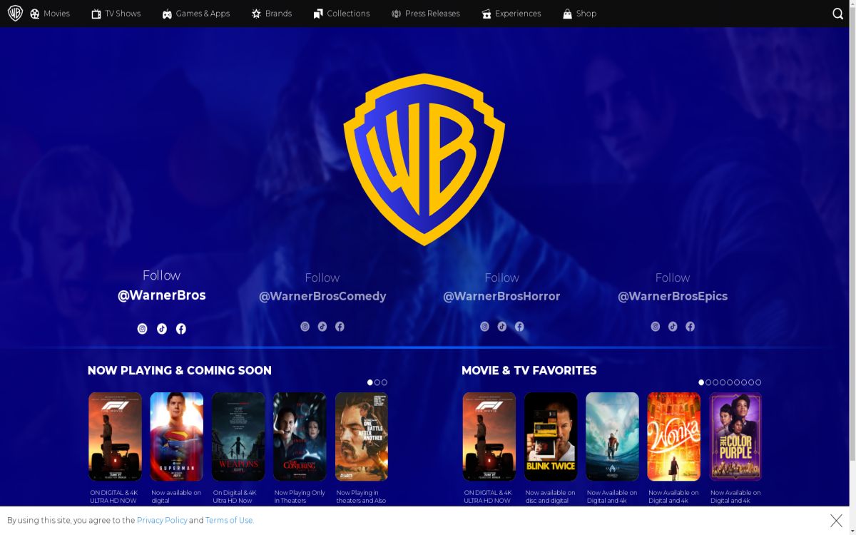 https://www.warnerbros.com