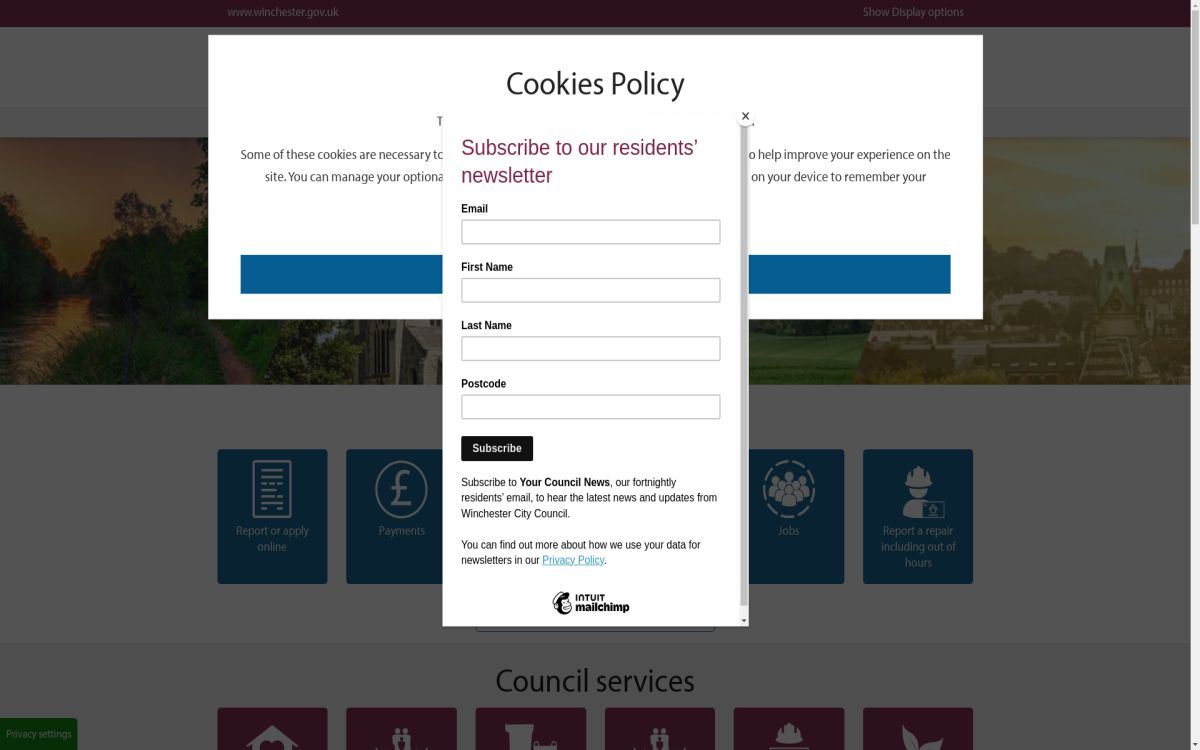 https://www.winchester.gov.uk