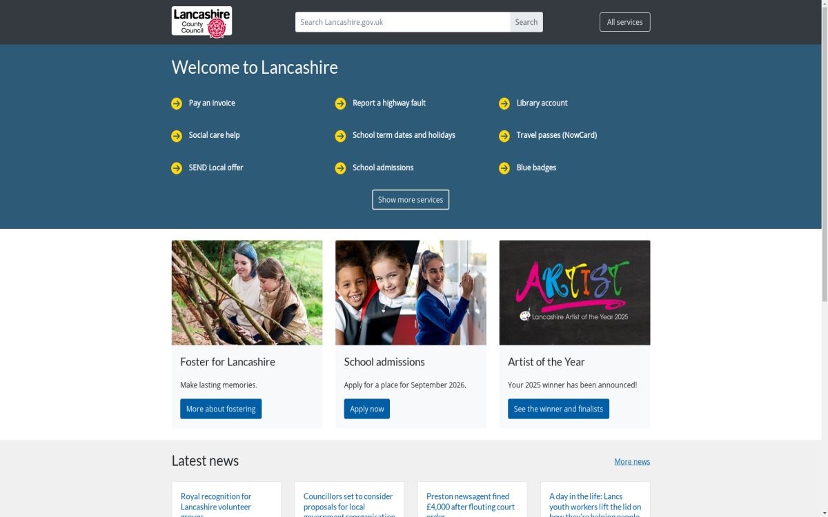 https://www.lancashire.gov.uk