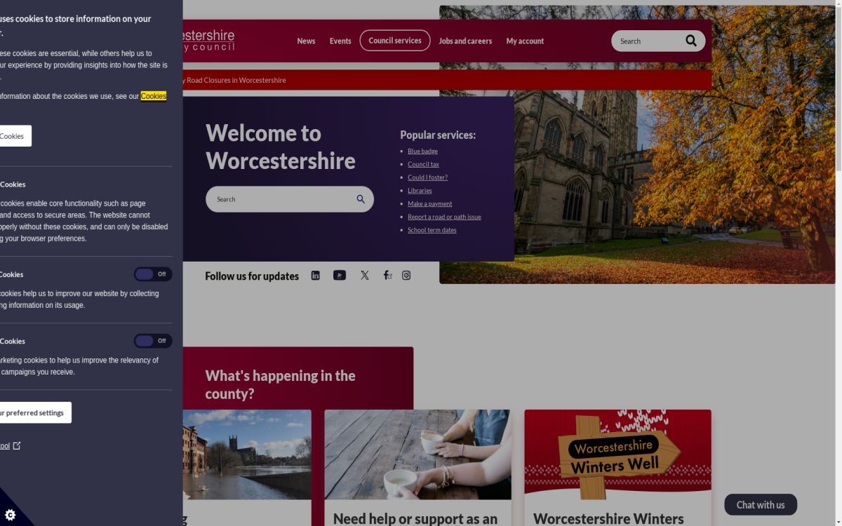 https://www.worcestershire.gov.uk