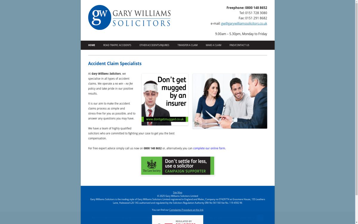 https://www.garywilliamssolicitors.co.uk