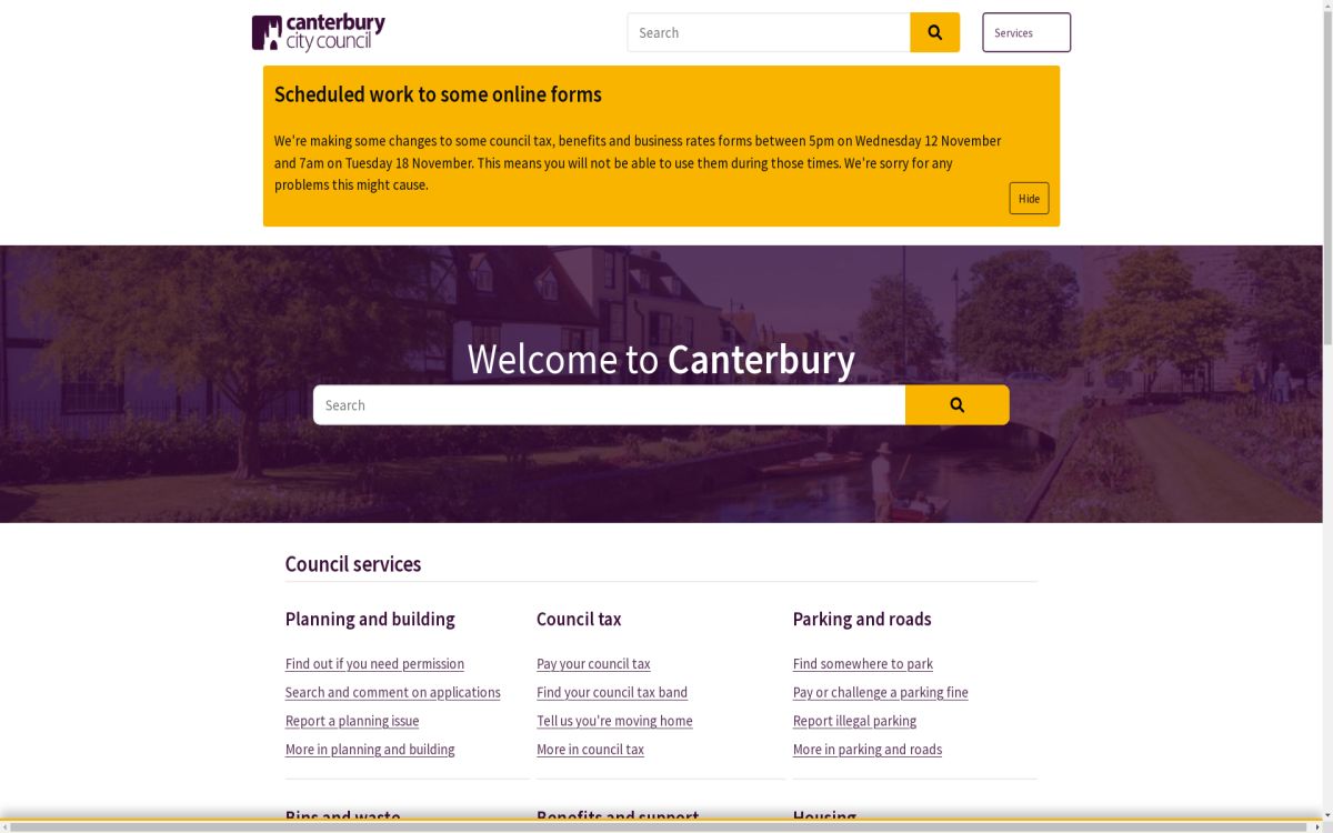 https://www.canterbury.gov.uk