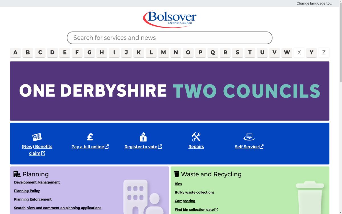 https://www.bolsover.gov.uk