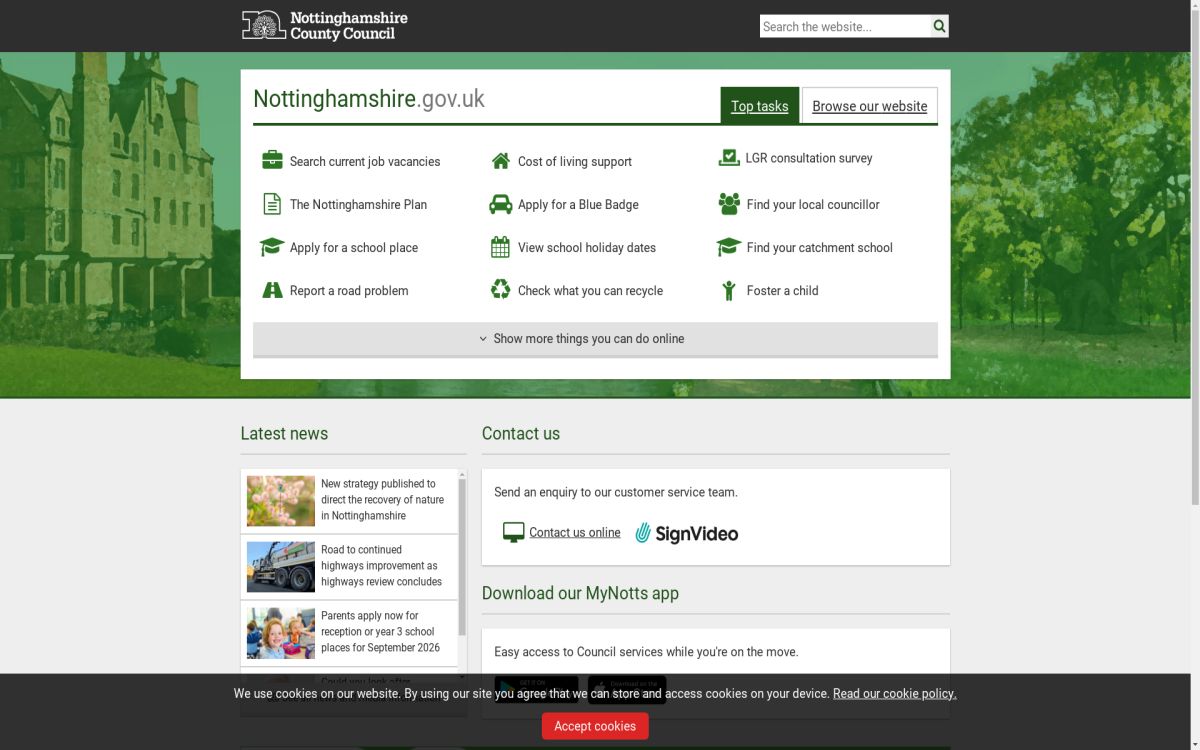 https://www.nottinghamshire.gov.uk